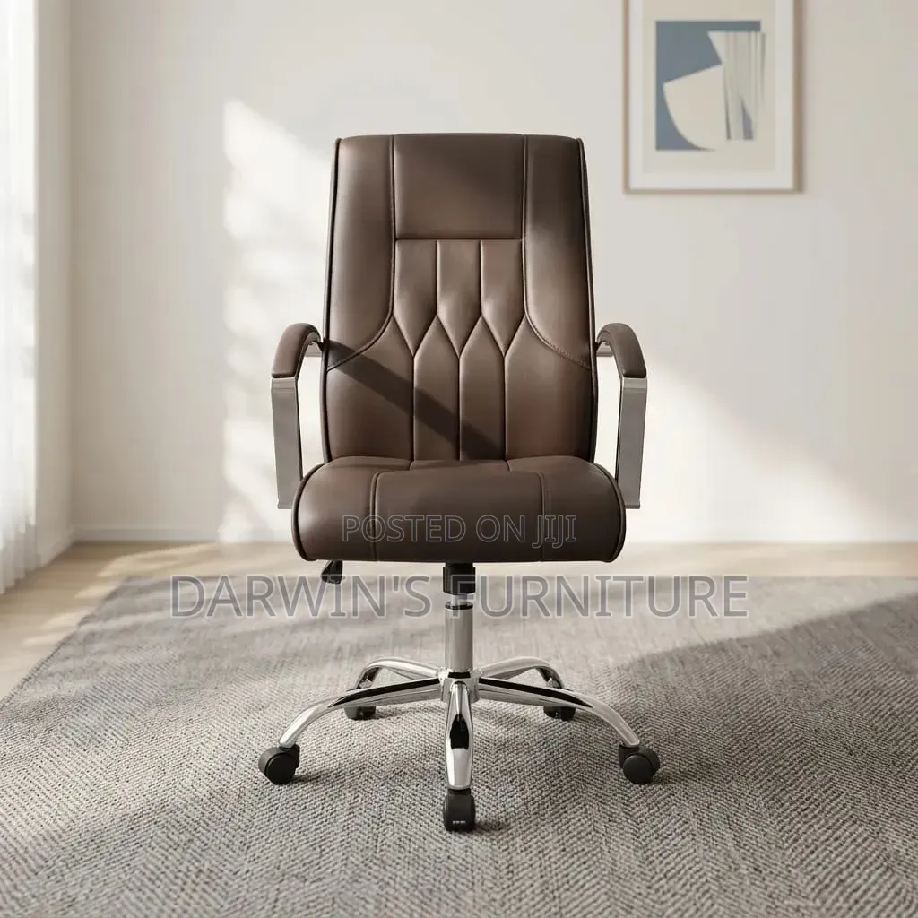 Blown Leather Chair