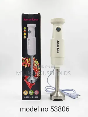 Silver Love Hand Blender