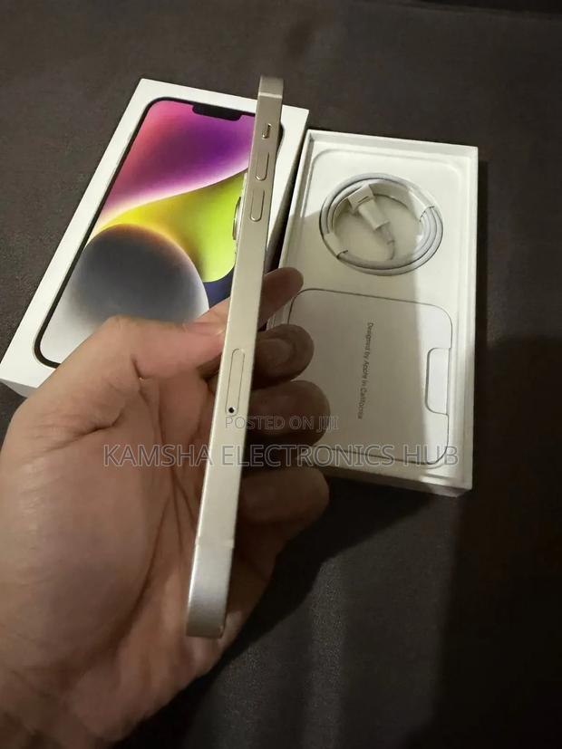 New Apple iPhone 14 256 GB White - thumbnail 2