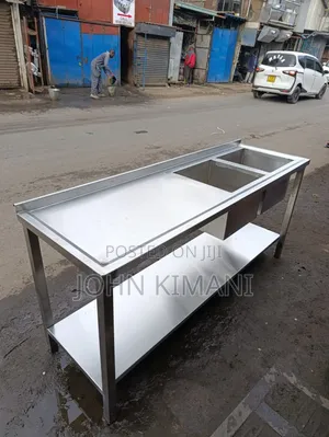 Stainless Steel Double Bowl Sink