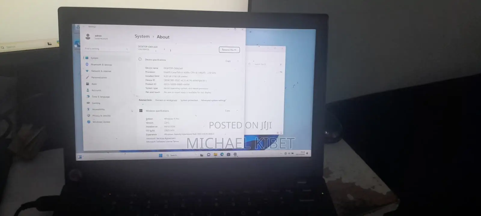 Laptop Lenovo ThinkPad X220 8GB Intel Core i5 HDD+SSD 320GB