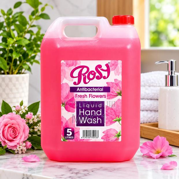5L Rosy Fresh Flowers Liquid Hand Wash