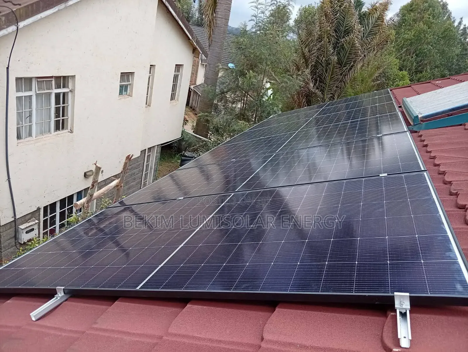 Upgraded Solar System Sizing and Professional Installation.