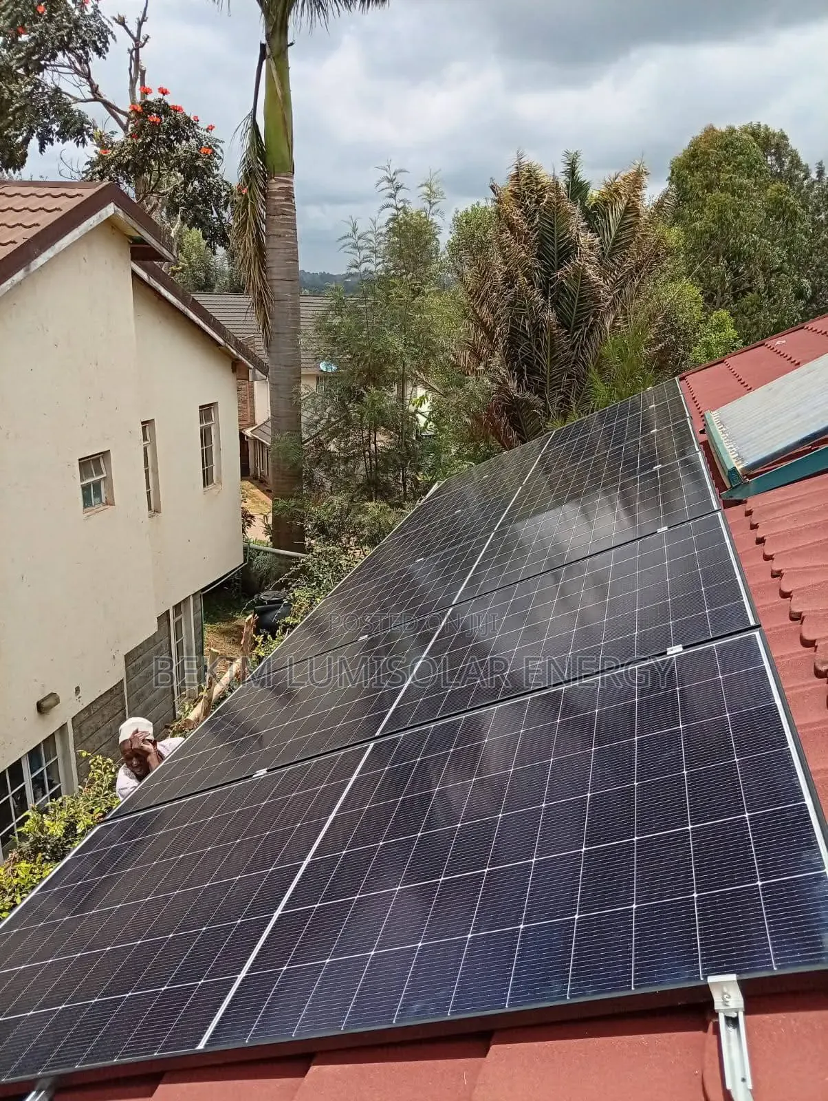 Upgraded Solar System Sizing and Professional Installation.