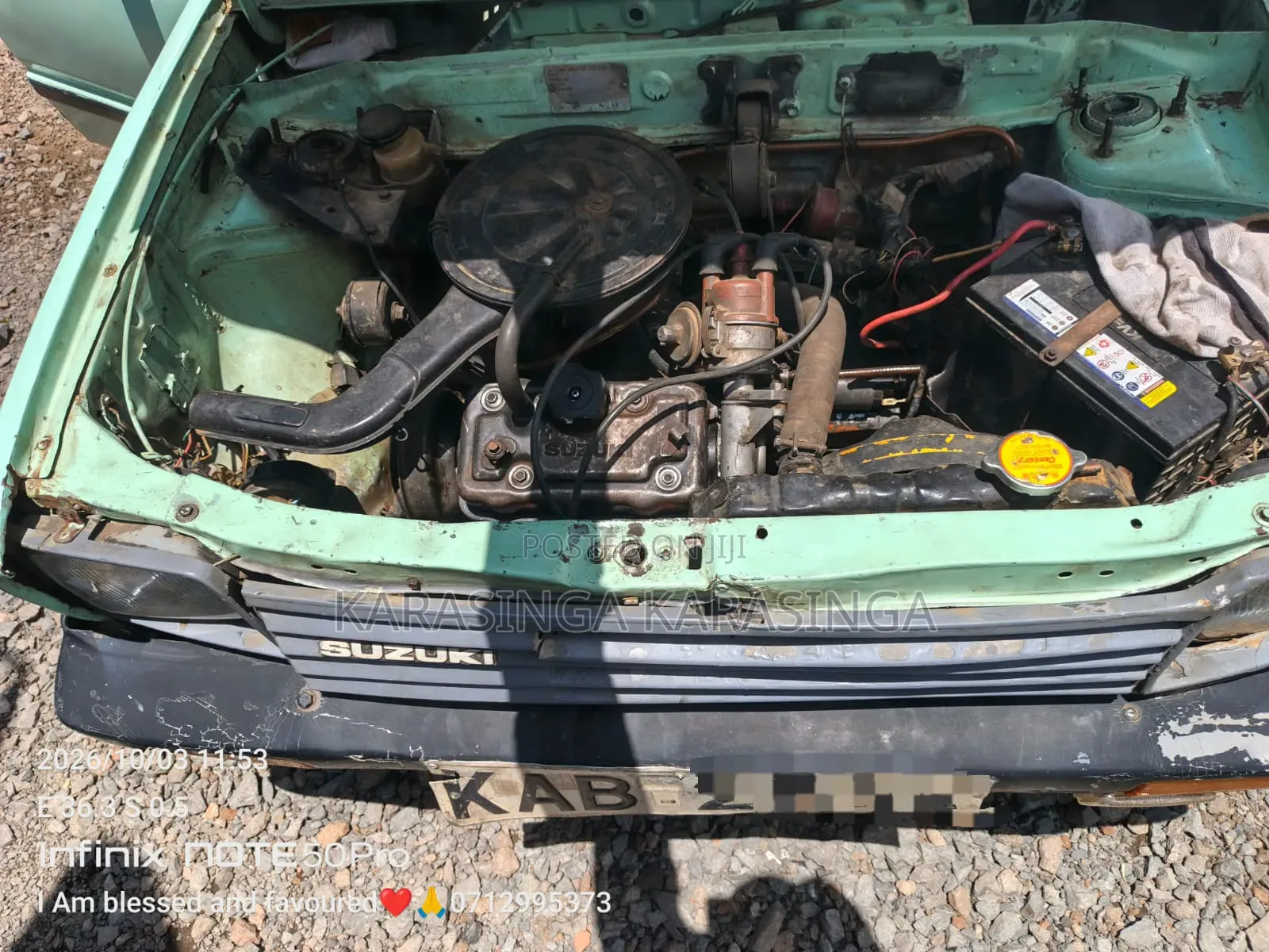 Suzuki Maruti Omni 1995 Blue