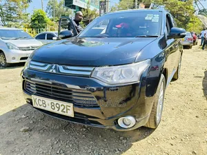 Mitsubishi Outlander ES 4dr SUV (2.4L 4cyl CVT) 2014 Blue