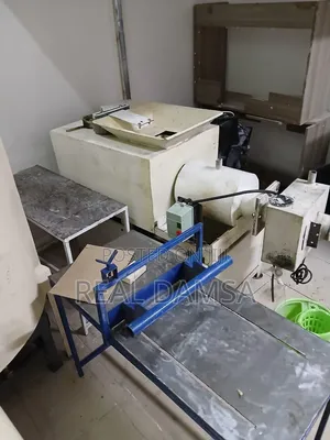 Soap Making Machine With a Mixing Tank