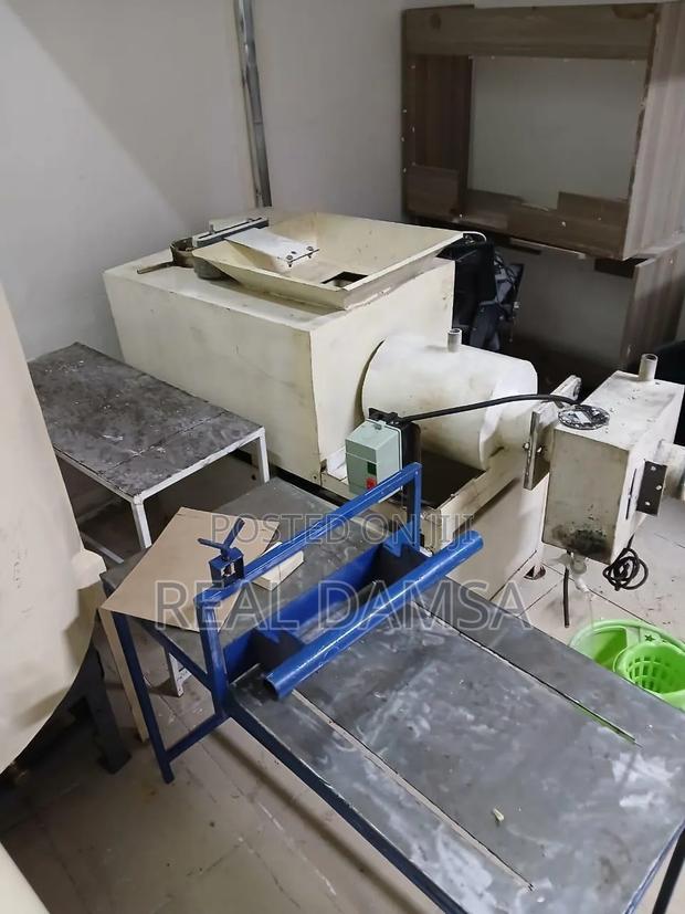 Soap Making Machine With a Mixing Tank - main view