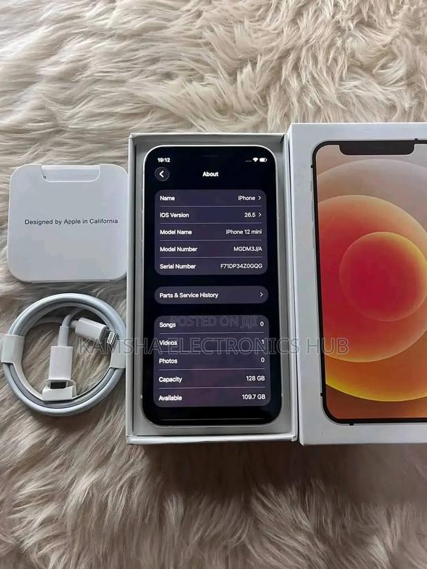Apple iPhone 12 mini 128 GB White - thumbnail 2