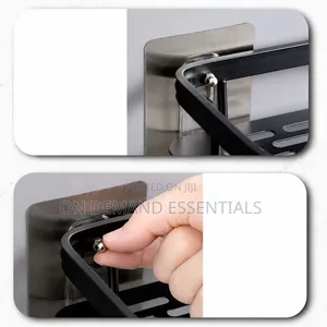 2PCS Punch-Free Screw Stickers, Non-Marking Waterproof Hooks