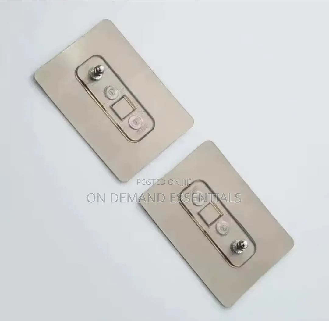 2PCS Punch-Free Screw Stickers, Non-Marking Waterproof Hooks