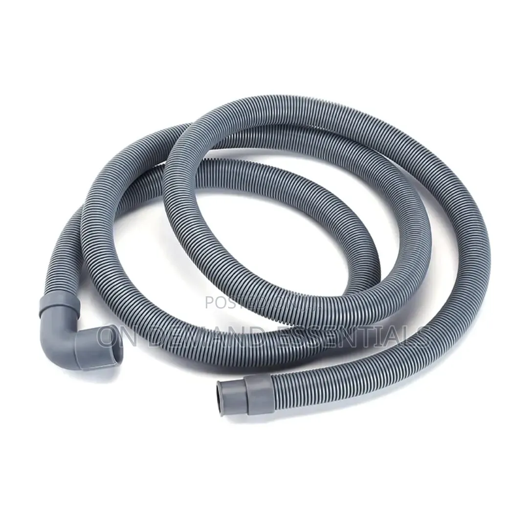 2m Washing Machine Drain Pipe With Elbow Bend