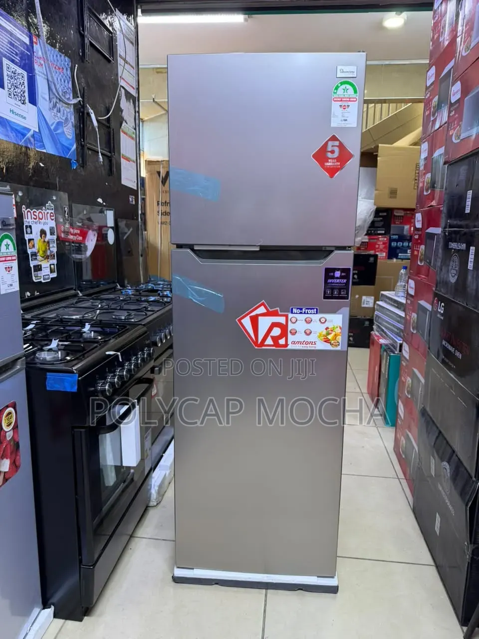 Ramtons 243L No Frost Refrigerator