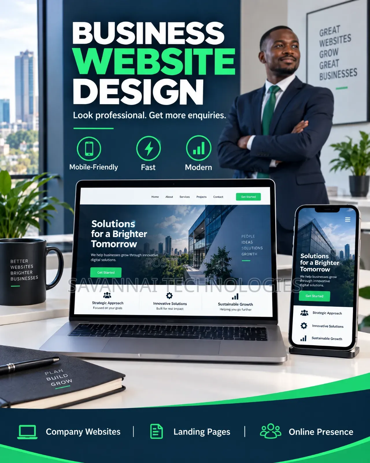 Business Website Design & Development – Professional Mobile Websites