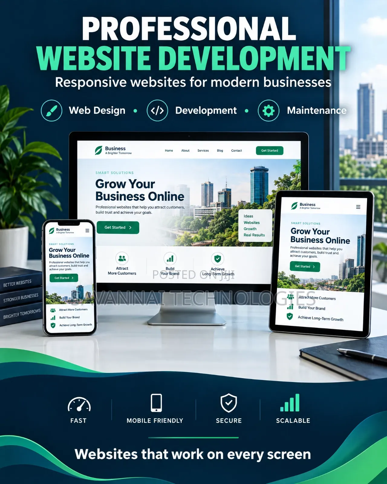 Business Website Design & Development – Professional Mobile Websites