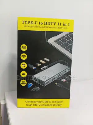 11 in 1 USB C Docking Station With 4K HDMI