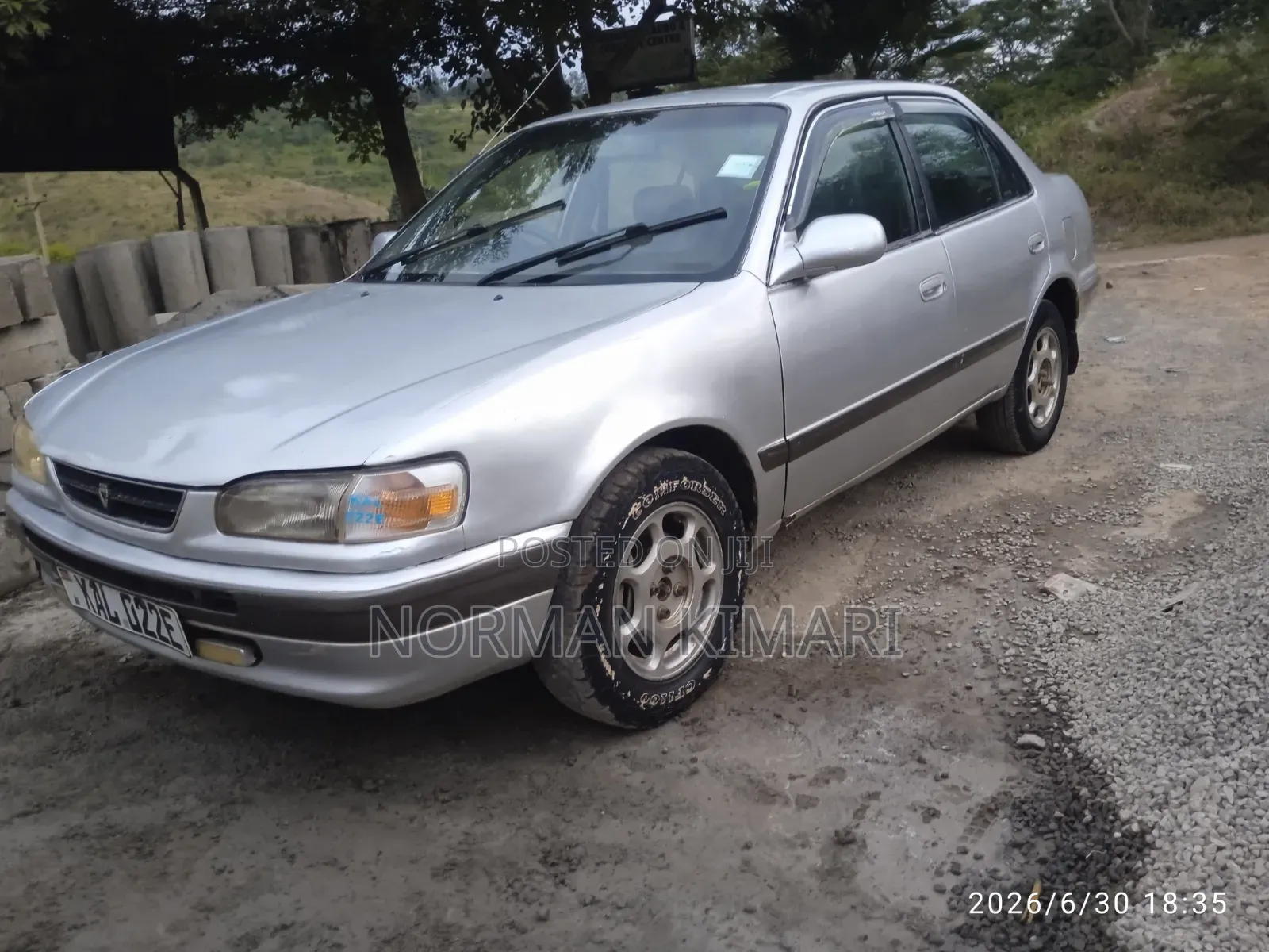 Toyota Corolla 1998 Gray