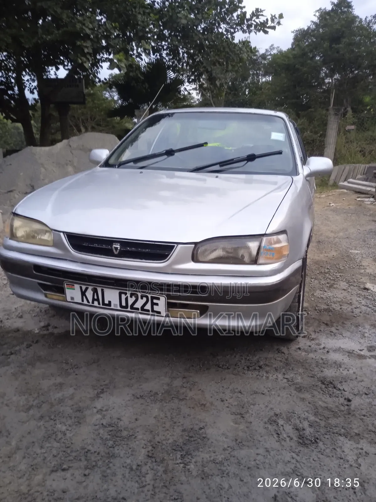 Toyota Corolla 1998 Gray