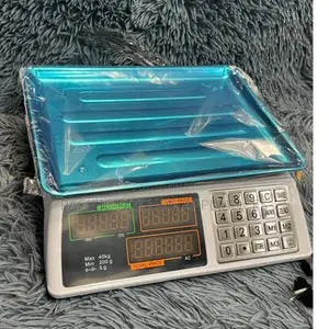 ACS 40 Digital Weighing Scale Flat Top - BLUE