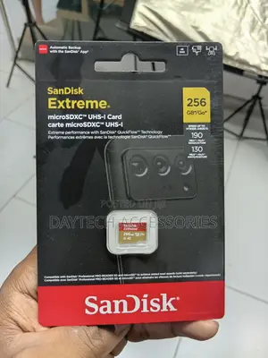 SanDisk Extreme microSDXC 256GB Up to 190mb/S
