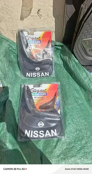 Nissan Mudflaps With Nissan Logo Lettering