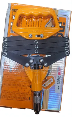 Ingco 32" Folding Hand Riveter Heavy Duty Lazy Tong Rivet Gun