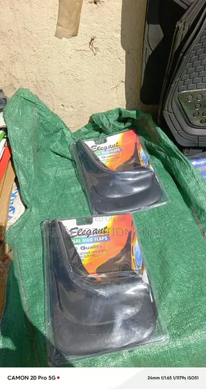 Elegant Universal Mudflaps Sleek, Curvature Contoured to Block Debris
