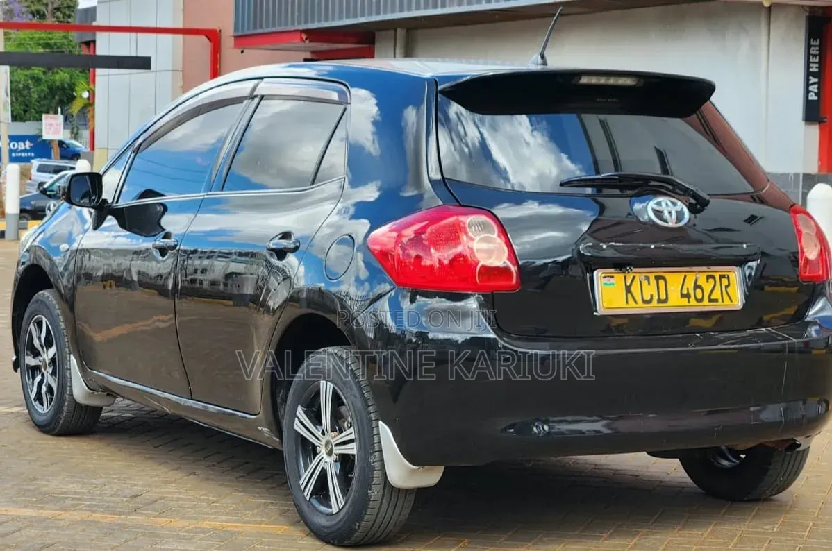 Toyota Auris 2008 Black
