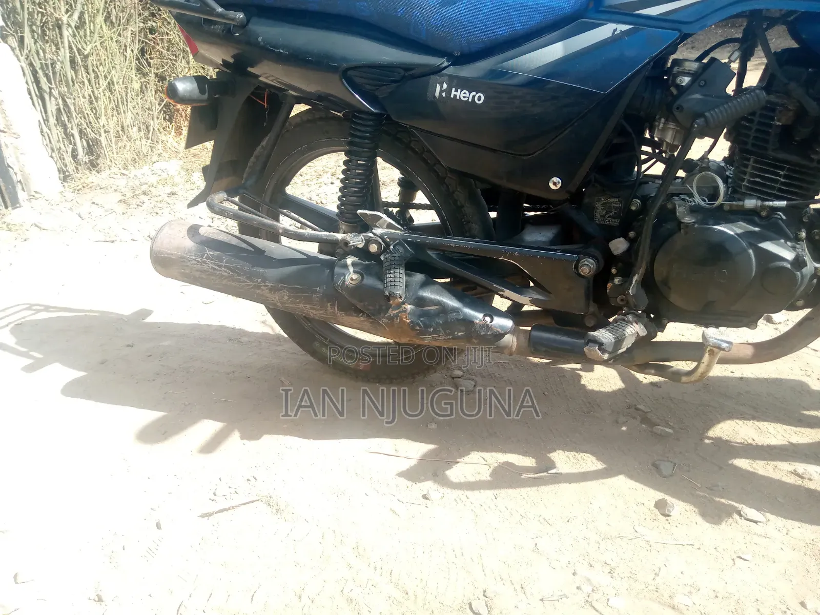 Hero Hunter 150 2022 Blue