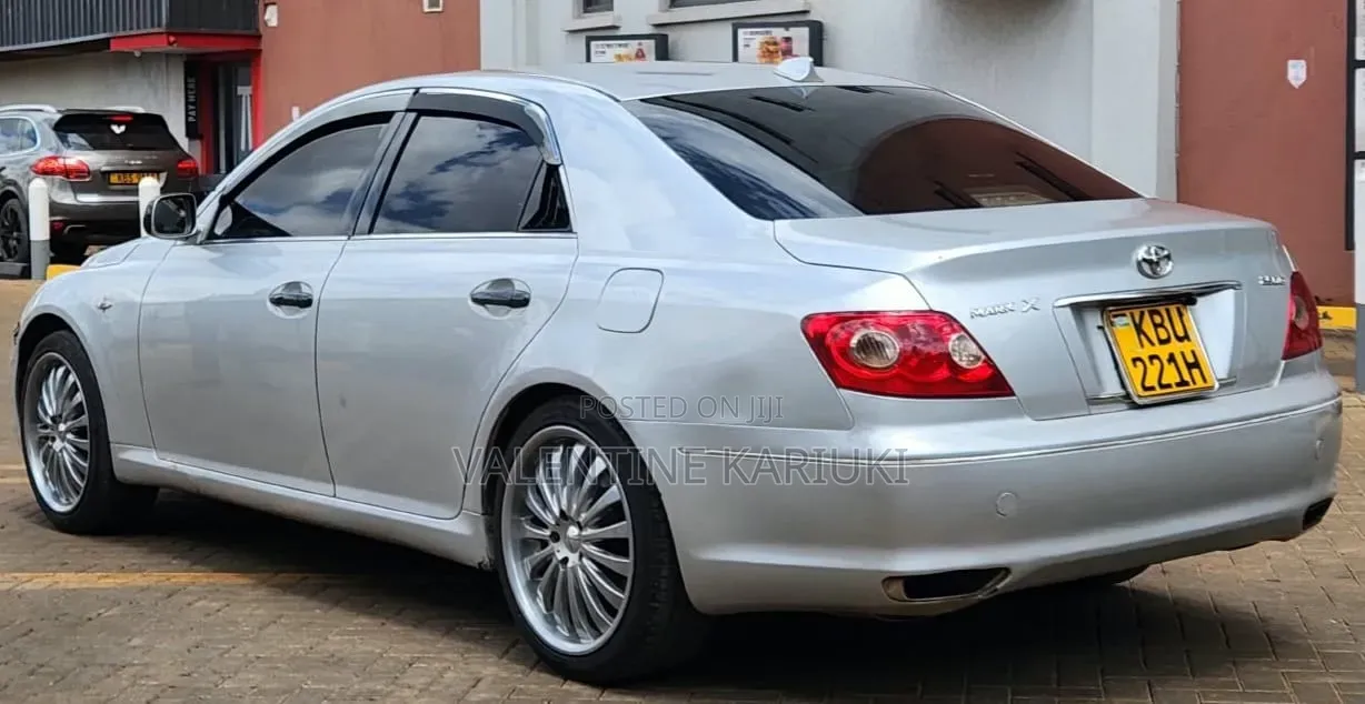 Toyota Mark X 2007 Silver