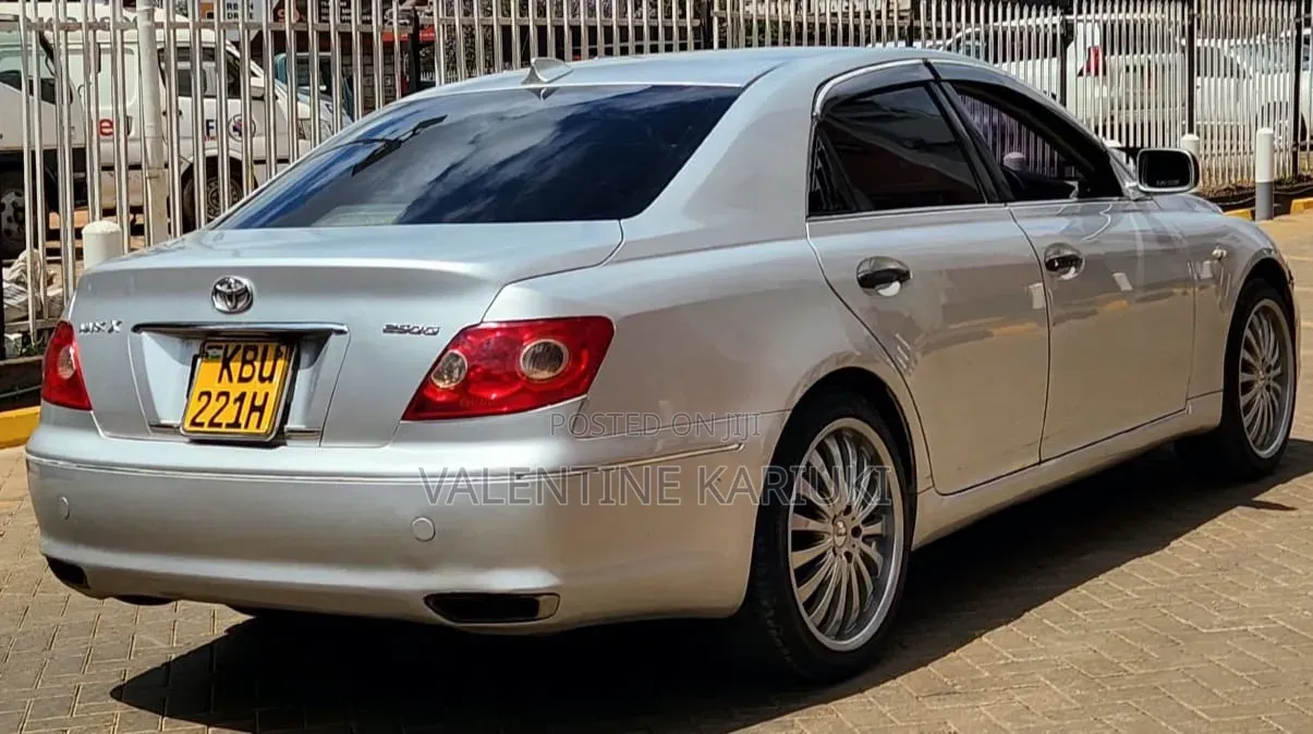 Toyota Mark X 2007 Silver