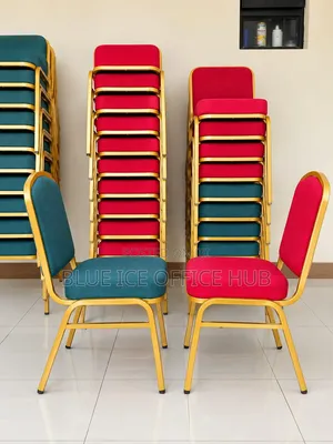 Gold Frame Banquet Chair | Padded Stackable Event & Conference Chair.