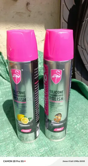 650ml Flamingo Silicone Dashboard Polish Featuring Lemon,oud Fragrance