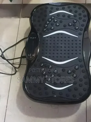 Full Body Vibration Fitness Machine With Massage Nodes, Remote Control