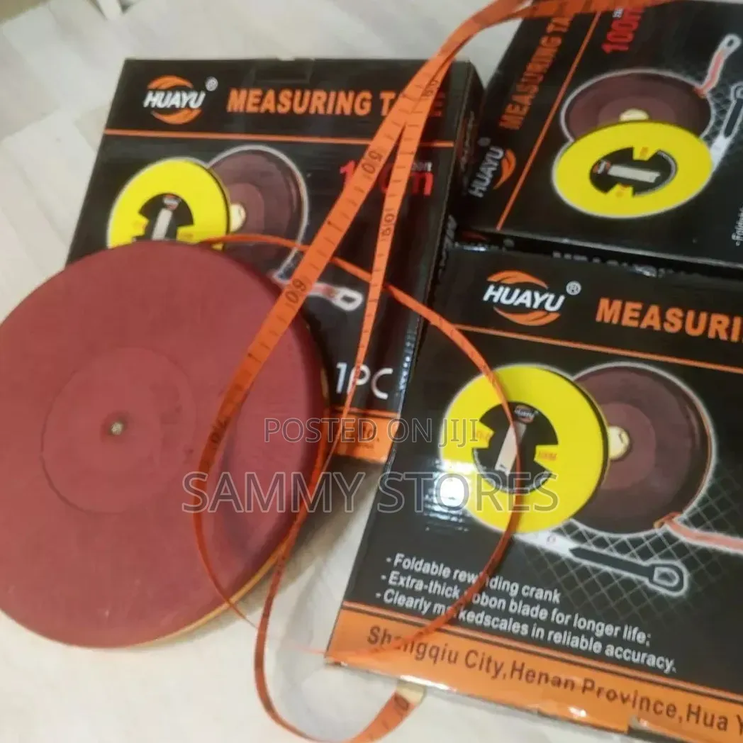 Measuring Tape Measure With Crank, Long Distance Measuring Tool