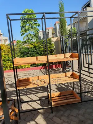 Wooden Grocery Racks