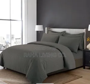TC Brand Grey Duvet Set | 6x7 | 4pc Complete Package