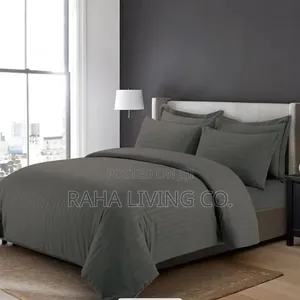 TC Brand Grey Duvet Set | 6x7 | 4pc Complete Package