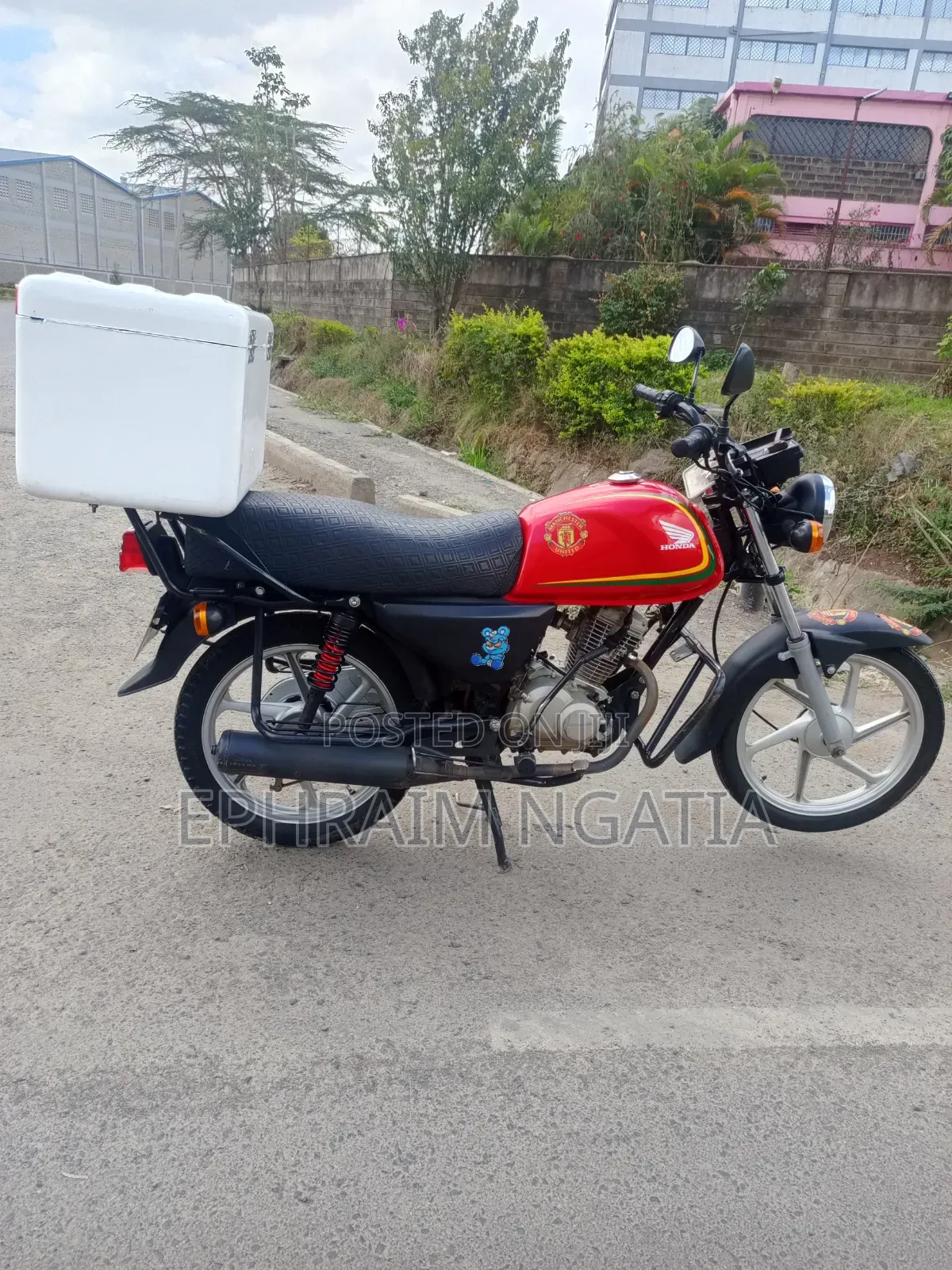 Honda CG110 2025 Red
