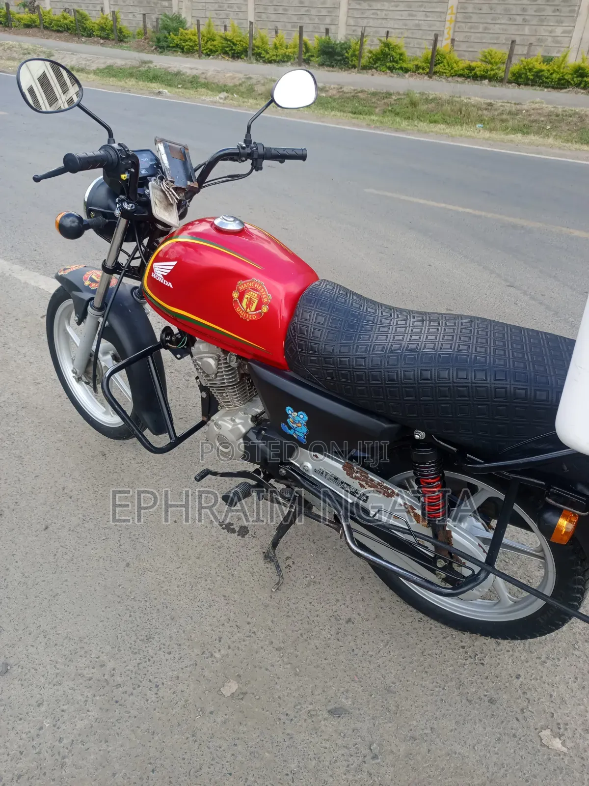 Honda CG110 2025 Red
