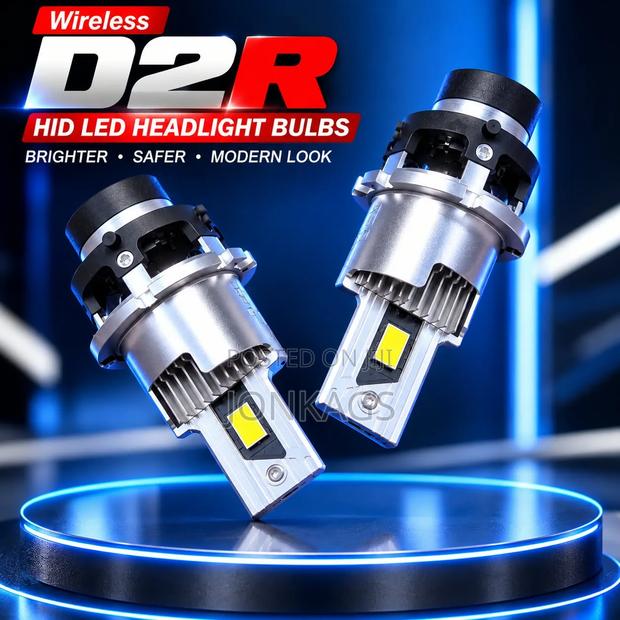 Wireless HID-Style D2R LED Bulb - main view