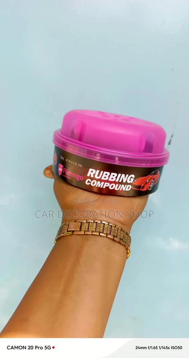 230g and Flamingo Carcare Tech Full Range Rubbing Compound - main view