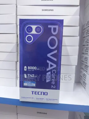 New Tecno Pova Curve 2 5G 256 GB Silver