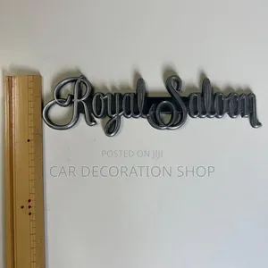 Royal Saloon Fender Trunk Emblem Script Emblem