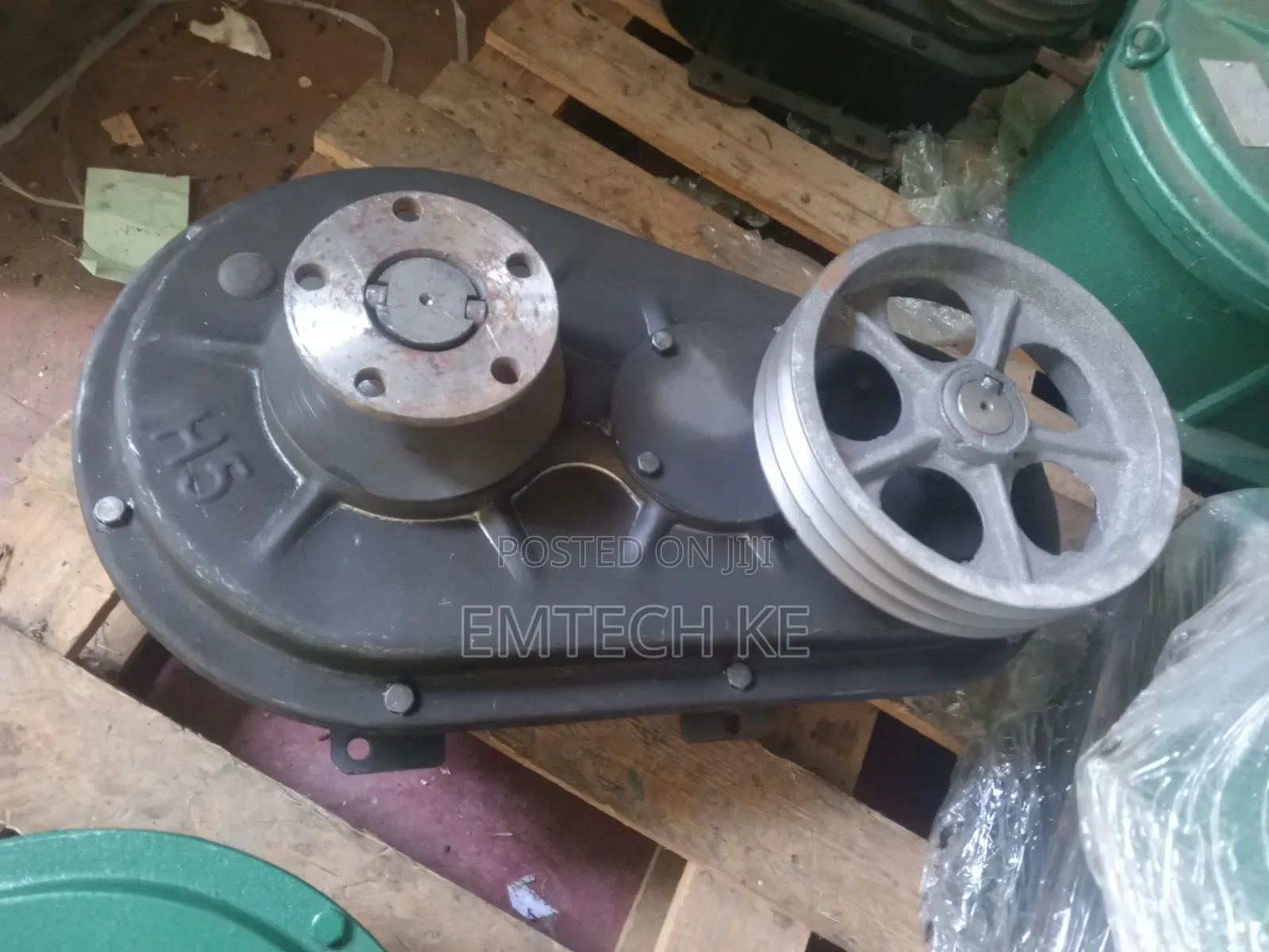 Pan Mixer Gear Box - Steel Casing