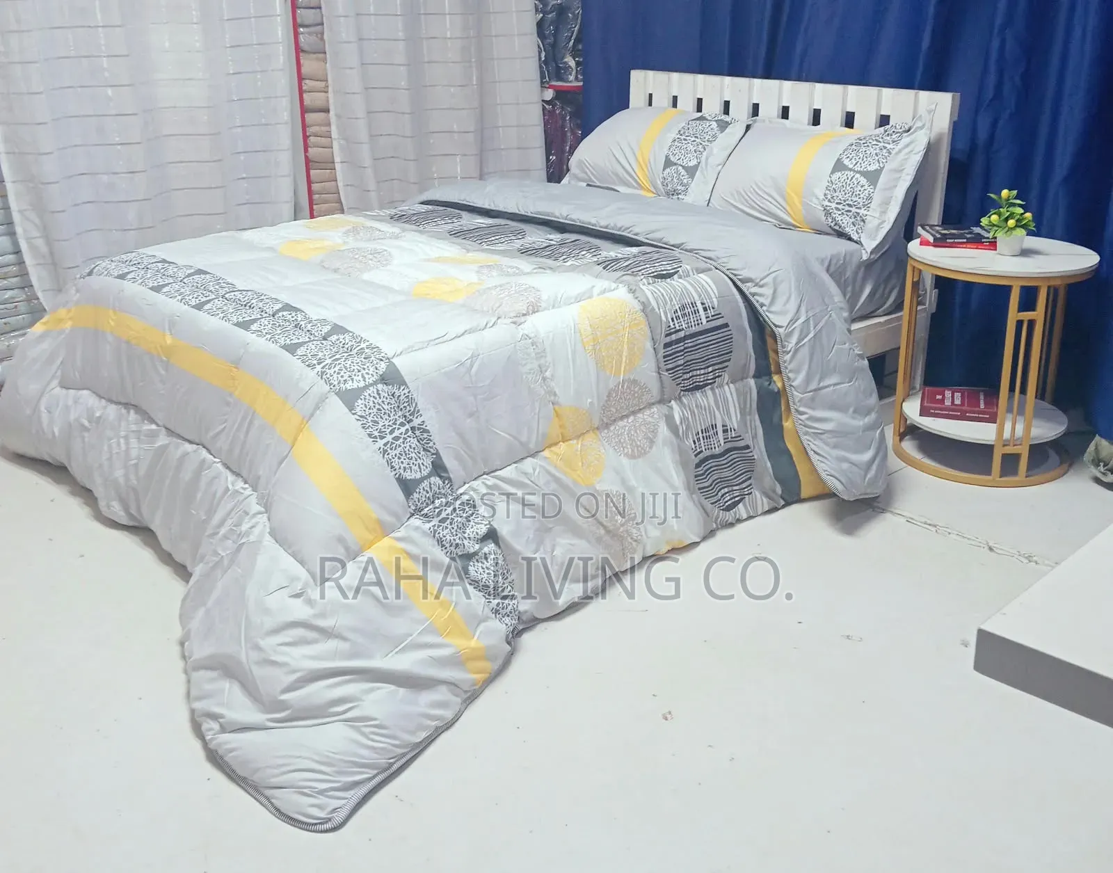 Cotton Printed Binded Double Sided Duvet Set | 6x7 | Versatile