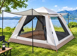 Large 6-8 Man Waterproof Camping Tent