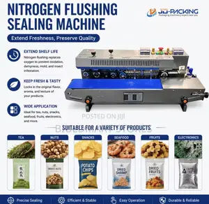 Packaging Machine With Gas Available