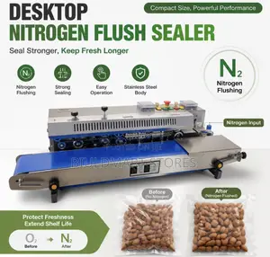 Packaging Machine With Gas Available