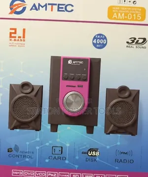 Amtec AM-015 2.1CH Home Theater System